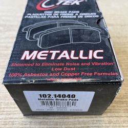 Chevy Camaro V6 10-15 Front Semi Metallic Brake Pads 