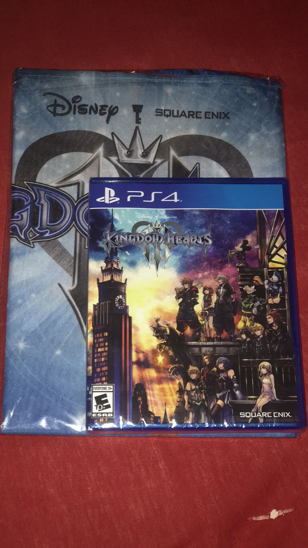 Sealed Kingdom Hearts 3 w/ Gamestop Preorder Poster