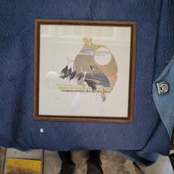 Framed Embossed Wall Art