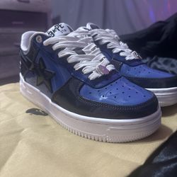 Bapesta Low M1 'Color Camo Combo - Navy 