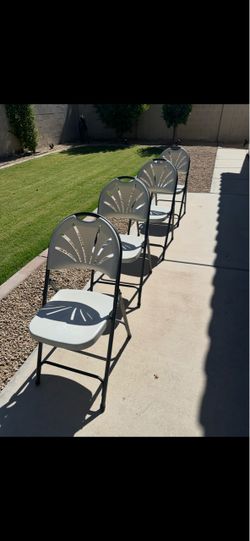 Folding chairs