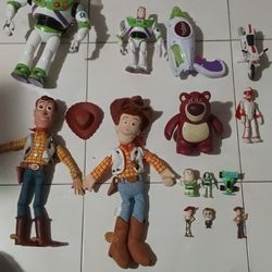 Disney Pixar Toy Story Mixed Lot Of Toys Buzz Woody Mixed Collections LOOK