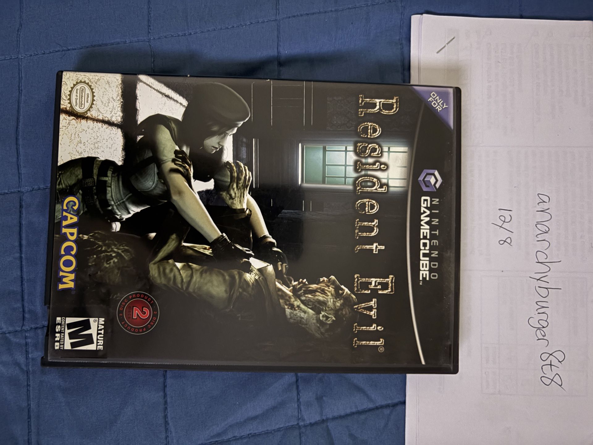 Resident evil 1 Remake GameCube