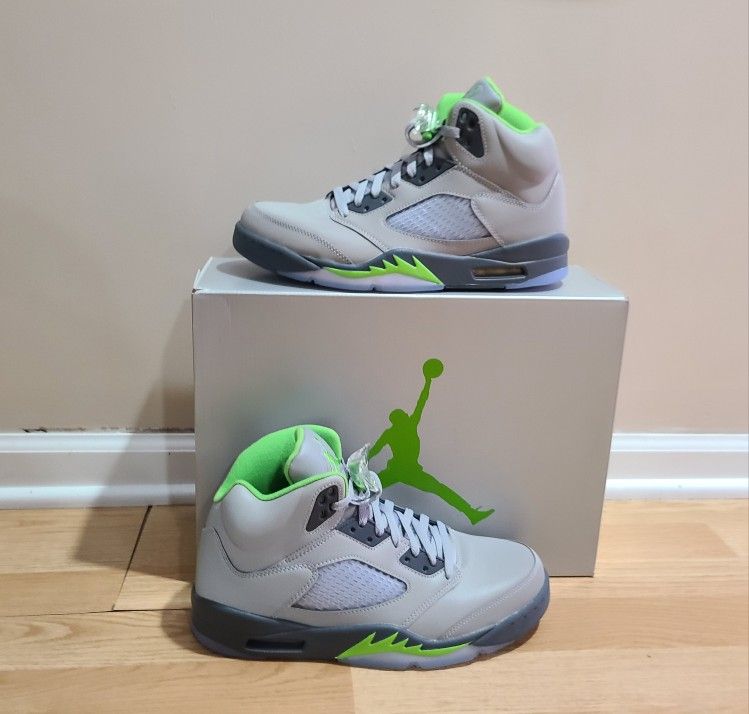 Jordan 5 Green Bean