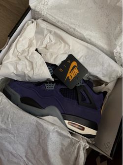 Air Jordan 4 Retro 'Lakers’ size: 8 men’s