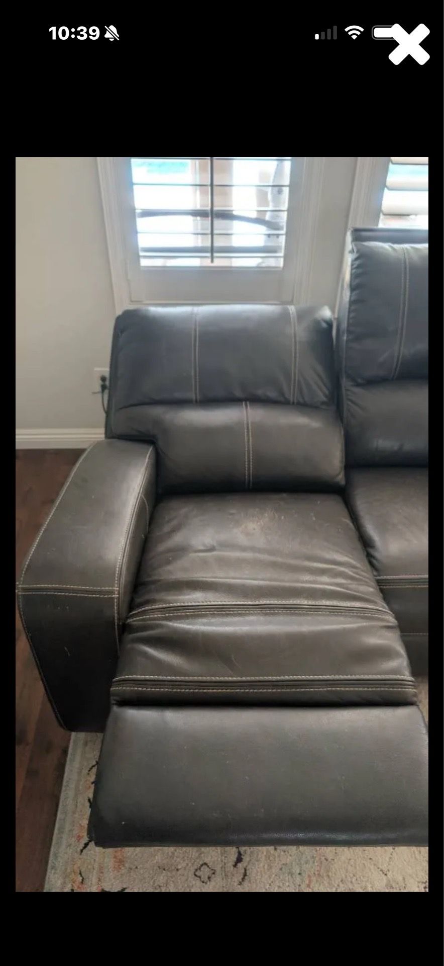 Power Reclining loveseat