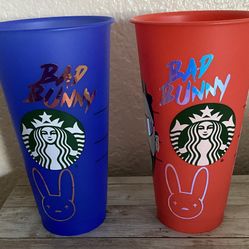 Custom Bad Bunny Cup