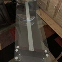 Glass tv Stand