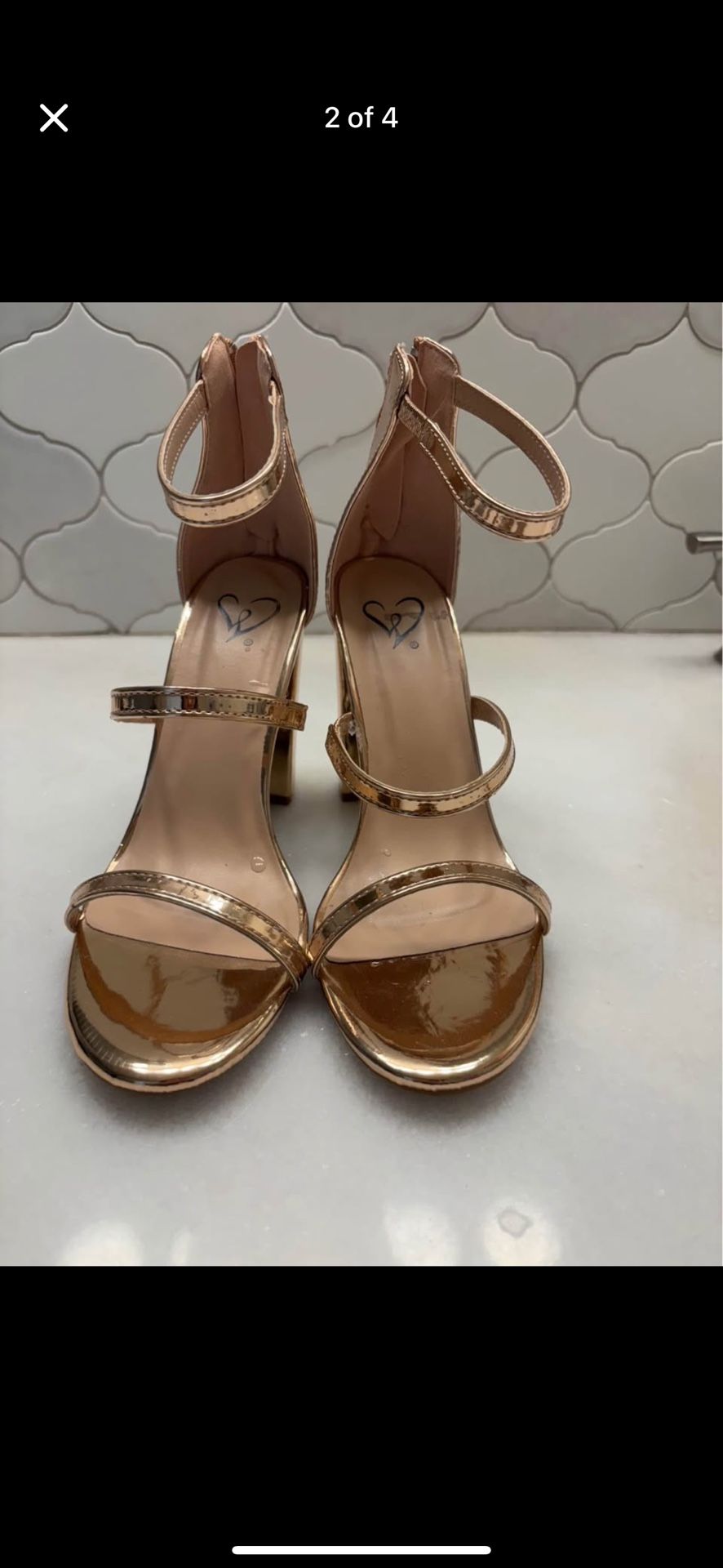 Rose Gold Heels