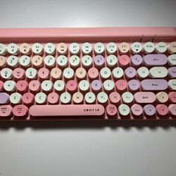 Ubotie Portable Keyboard- Pink
