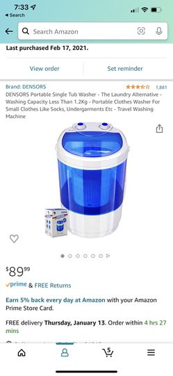 Portable Clothes Washer