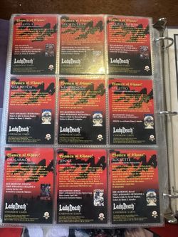 Lady Death Chromium Card Collection