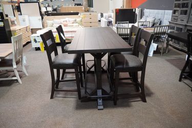Barrel & Board Homestead Trestle Pub Table