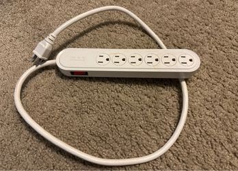 RCA 6-Outlet Surge Protector Power Strip (Model PS26000S) with Switch
