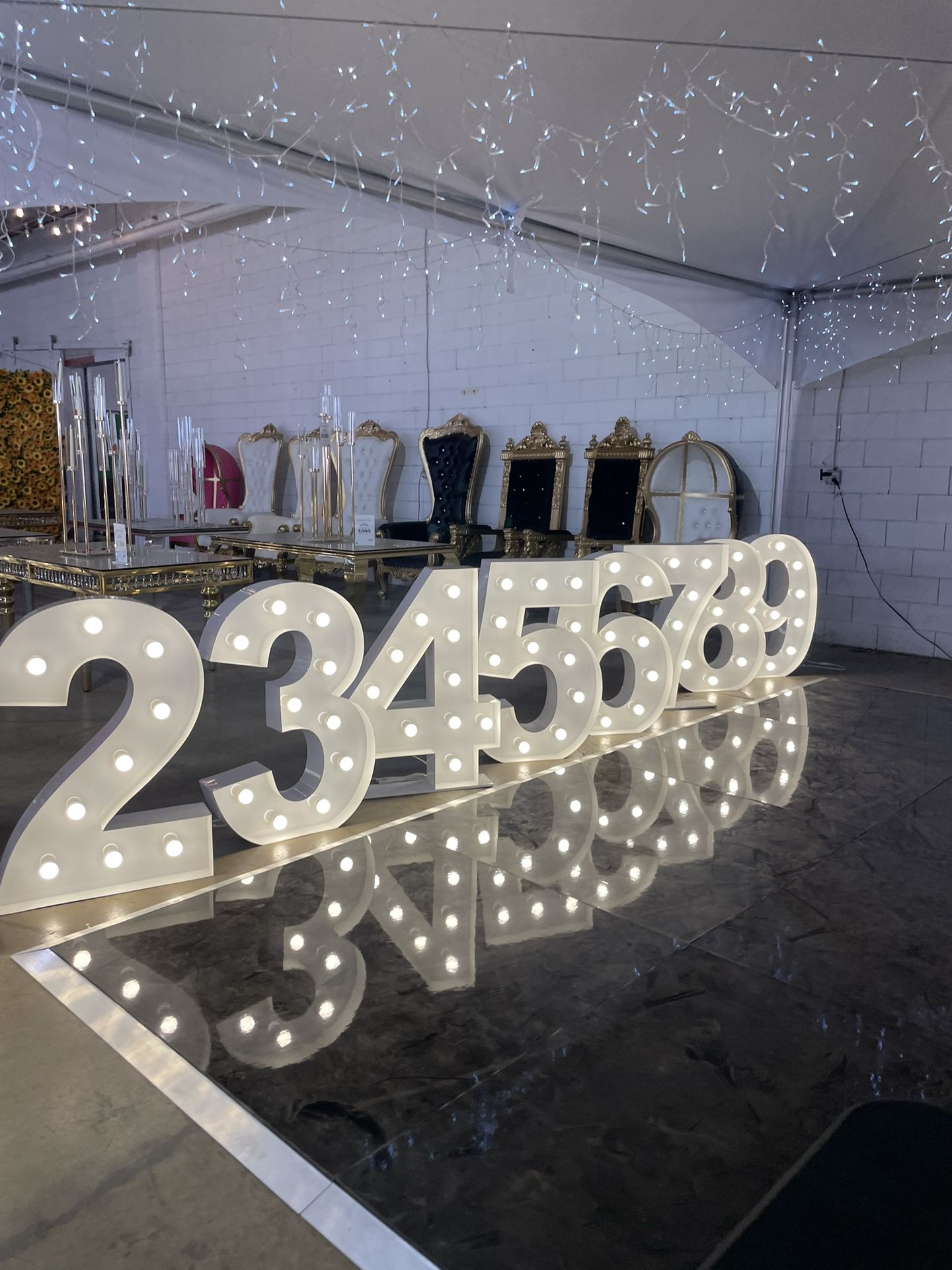 MARQUEE NUMBERS