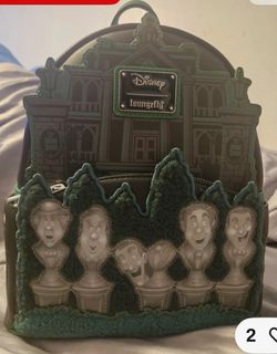 Loungefly Disney Haunted Mansion Mini Backpack