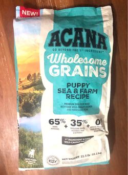 Acana Wholesome Grains Puppy Sea & Farm Recipe 22.5lb