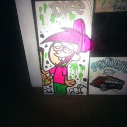 Timmy Turner Custom Canvas