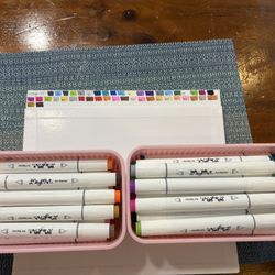 44 Maymoi Dual Tip (Broad & Brush) Alcohol Markers