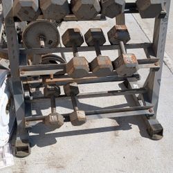 Weights, Gym Equipment 