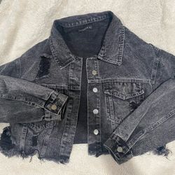 Cropped Jean Jacket
