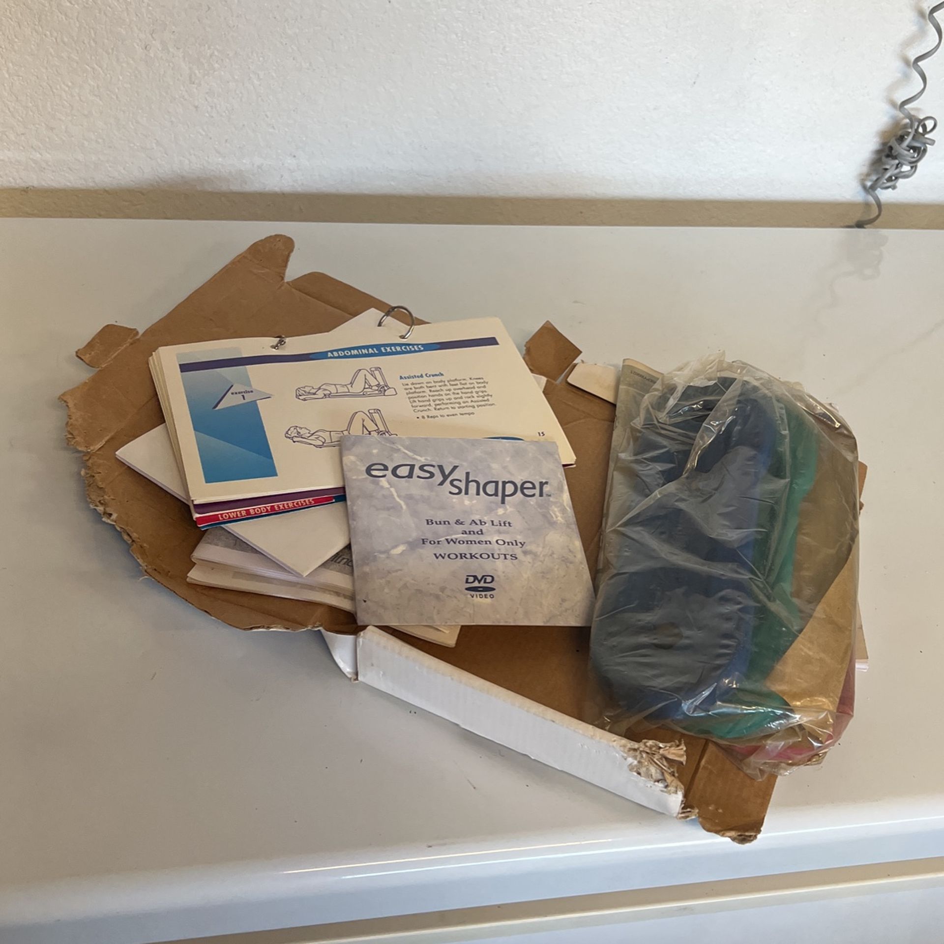 Easy Shaper Bands And Instructions Manuals And Cd, Plus Diet Plans.