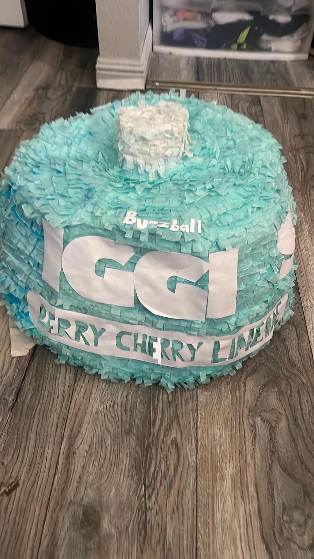 Blue Buzzball Piñata
