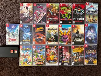 Nintendo Switch Game Lot – 20+ Titles