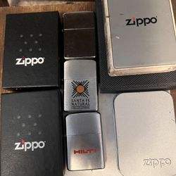 Zippo Lighter Lot 