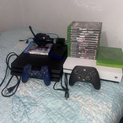 {BUNDLE!!} XBOX & PS4 + extras