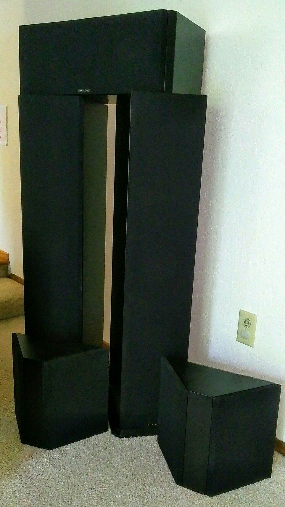Home Theater Direct (HTD) Level THREE 5.0 Speaker Set