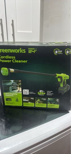 Greenworks 24V Cordless Power Cleaner