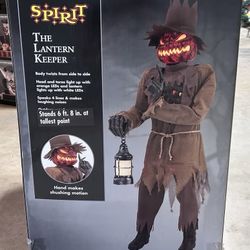 Spirit Halloween Lantern Keeper Animatronic 