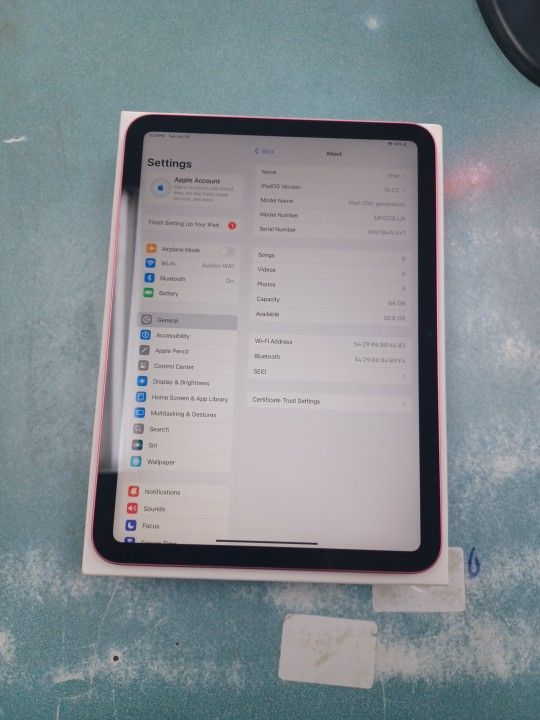 Ipad.......ASK FOR TY 