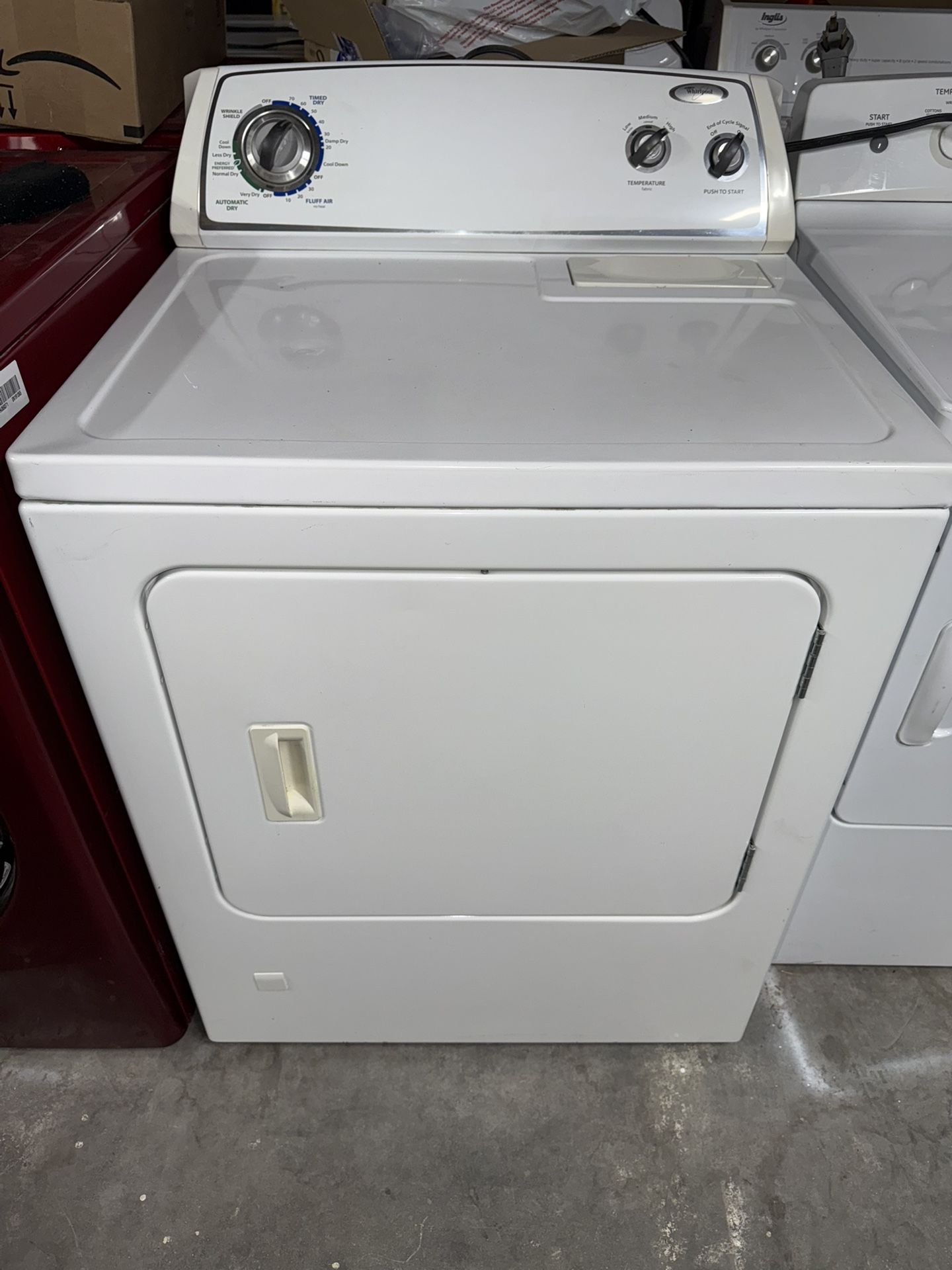 Whirlpool Gas Dryer Working 3 Month Warranty We Deliver
