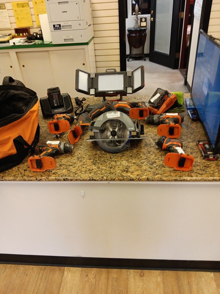 Ridgid Tool Set