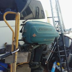 60 Evinrude Outboard Engine 25 Horse