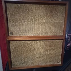 Vintage Acoustic Research AR-2a Speakers – Factory Consecutive Pair (S/N 23702 & 23703) with Original Inspection Records