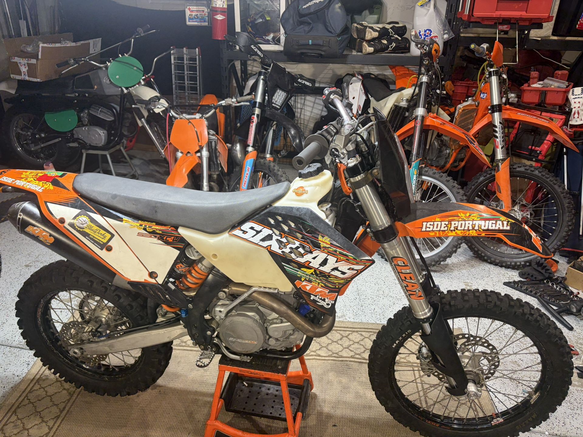 2010 KTM 530xcw 6 Day