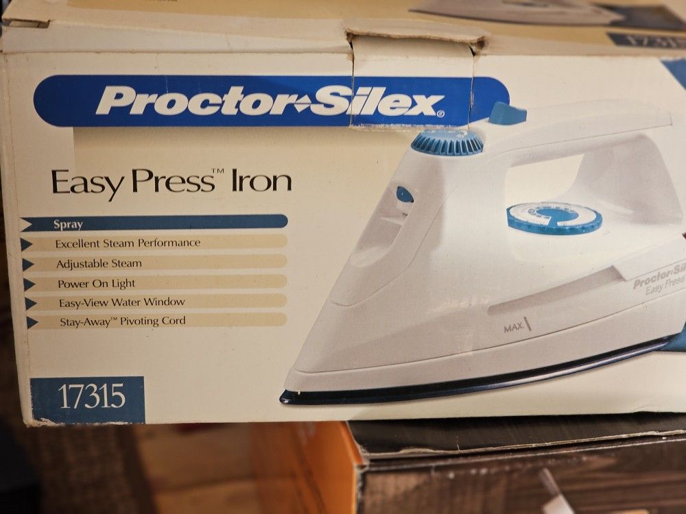 New Proctor Silex Iron
