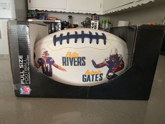 NFL Philip Rivers Antonio Gates Full Size Football