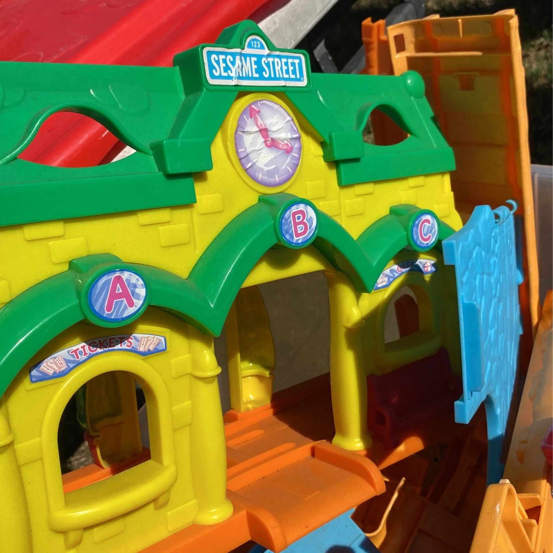 Sesame Street Remote control Train set