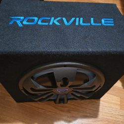 Rockville Subwoofer Of 500 Watts 