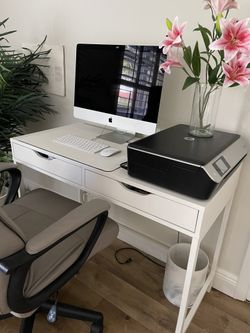 Ikea Alex Desk + Egornomic Office Chair