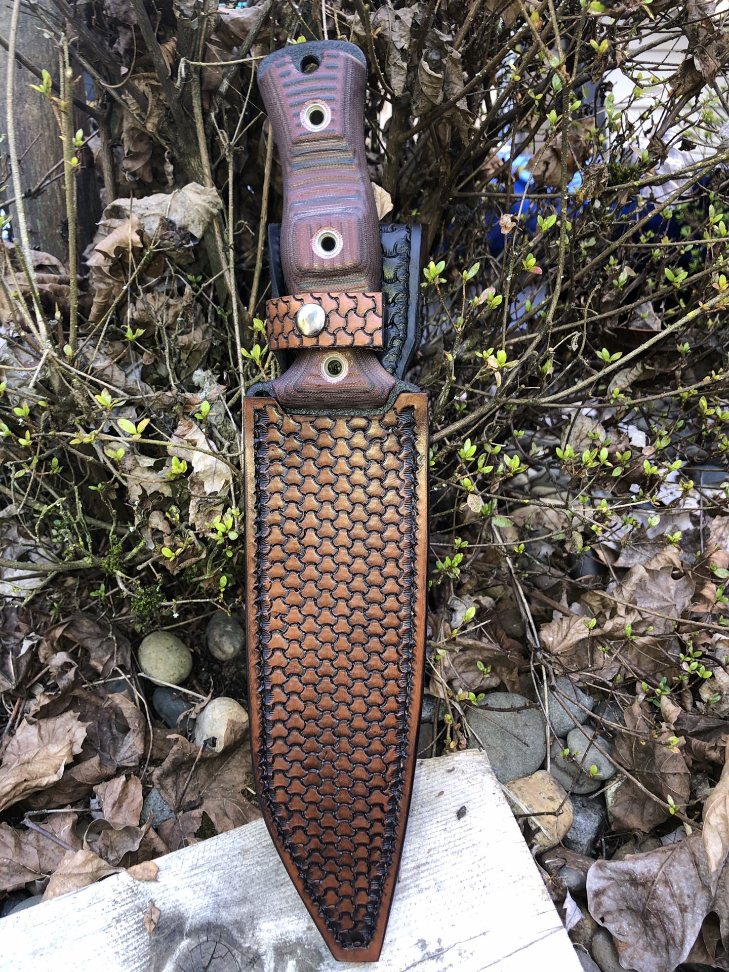 Custom leather sheaths