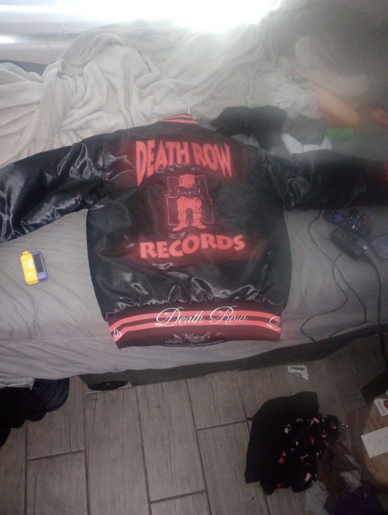 Black Deathrow Varcity Jacket 