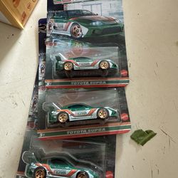 Toyota Supra Hot Wheels Silver Series