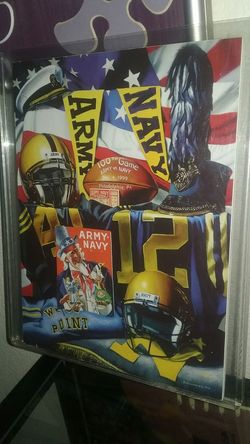 army-navy program from 1999 excellent condition