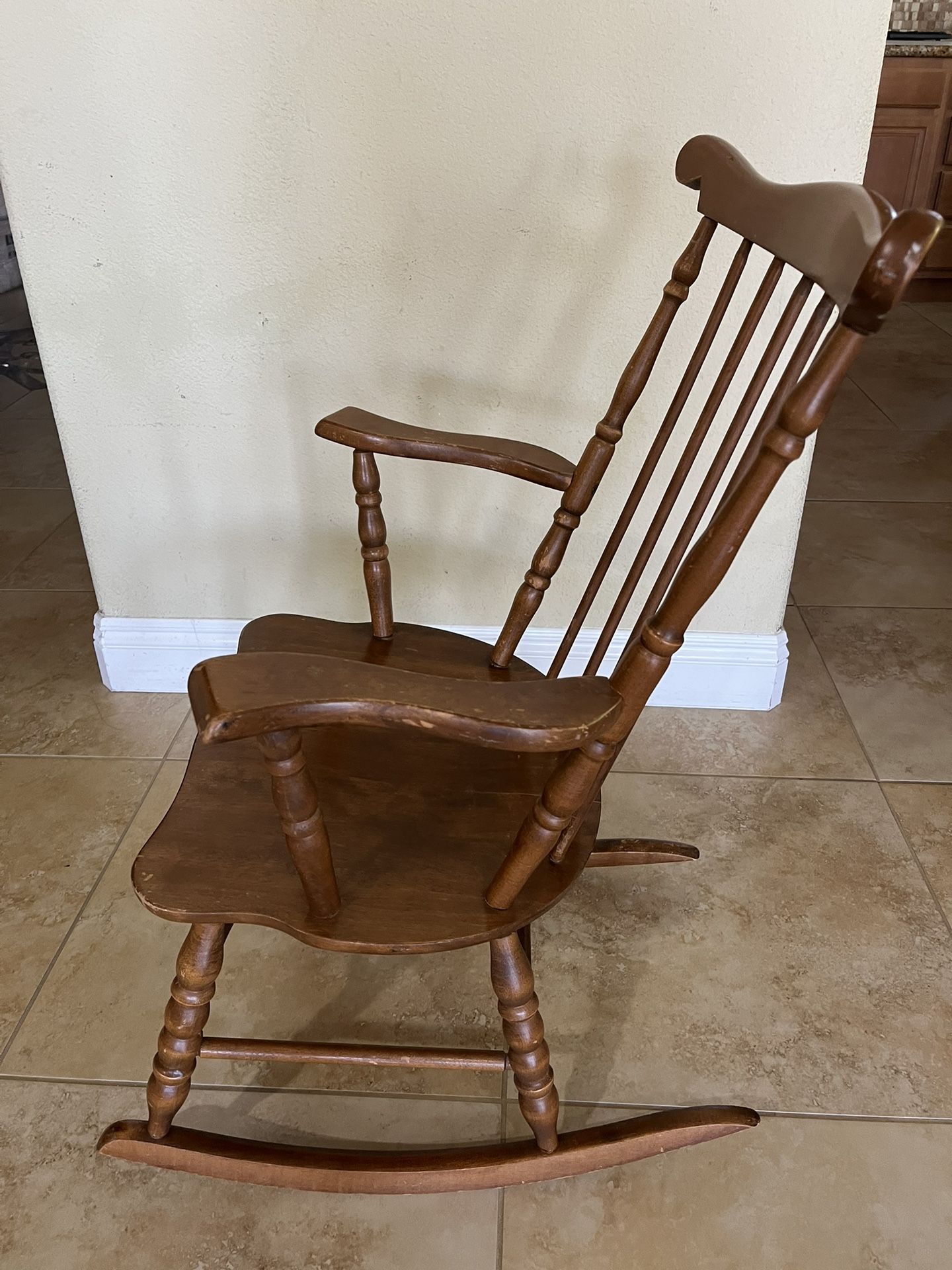 Ethan Allen Windsor Style Maple kids Rocking Chair