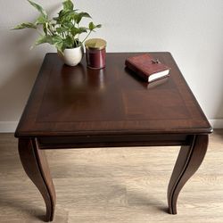 Wood Side Table